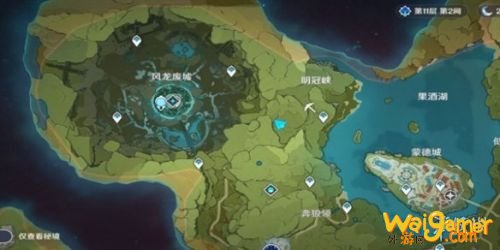 原神手游明冠峡特殊宝藏位置介绍