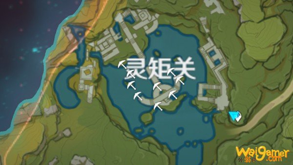 原神秘宝迷踪灵矩关藏宝地在哪