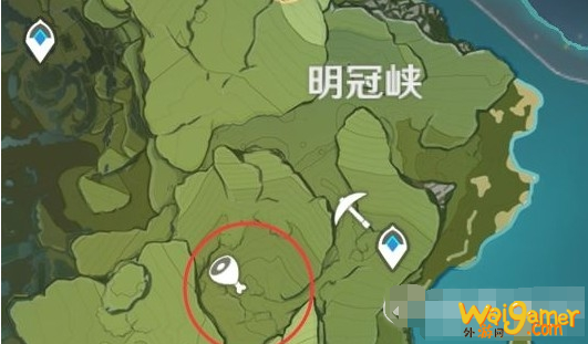 原神野猪林在哪个地方