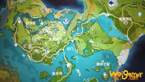 原神石门三角形石头怎么解