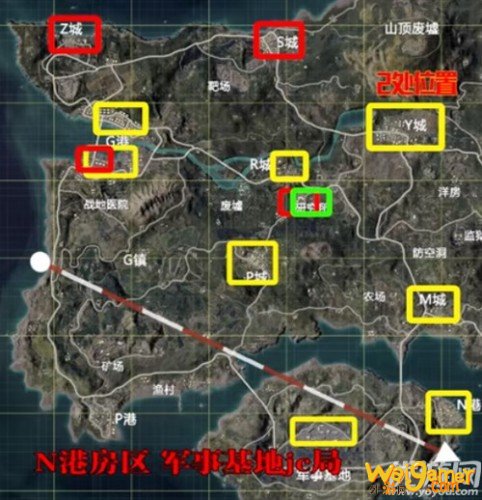 和平精英中秋小鸡刷新位置介绍 全地图小鸡出现位置