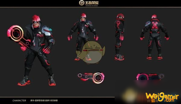 《王者荣耀》典韦时空骇客怎么样 时空骇客皮肤技能特效展示