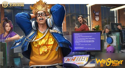 《王者荣耀》典韦蓝屏警告怎么获得 典韦蓝屏警告返场获得方法