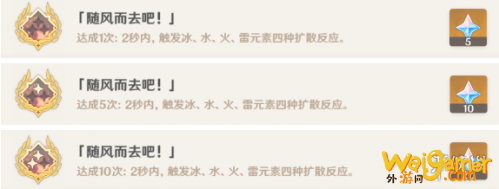 原神随风而去吧成就怎么做？随风而去吧成就阵容搭配