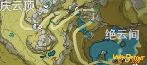 《原神》清心采集点