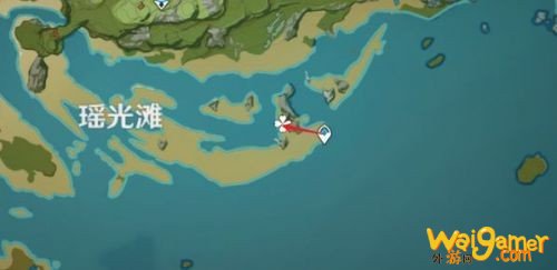 《原神》清心采集点