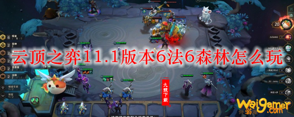 云顶之弈11.1版本6法6森林怎么玩