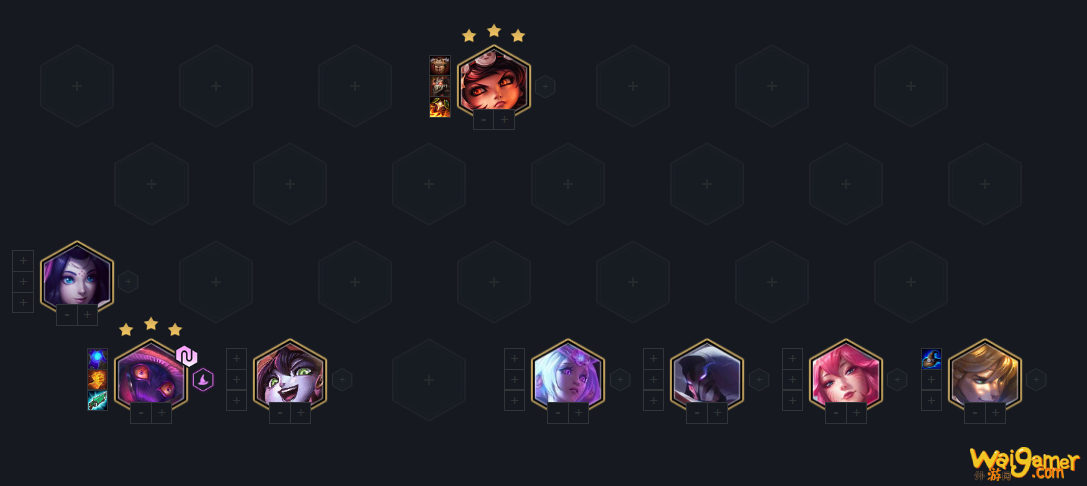 云顶之弈11.1九法小法阵容搭配