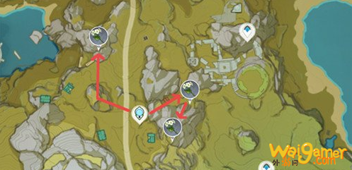 原神清心采集路线图