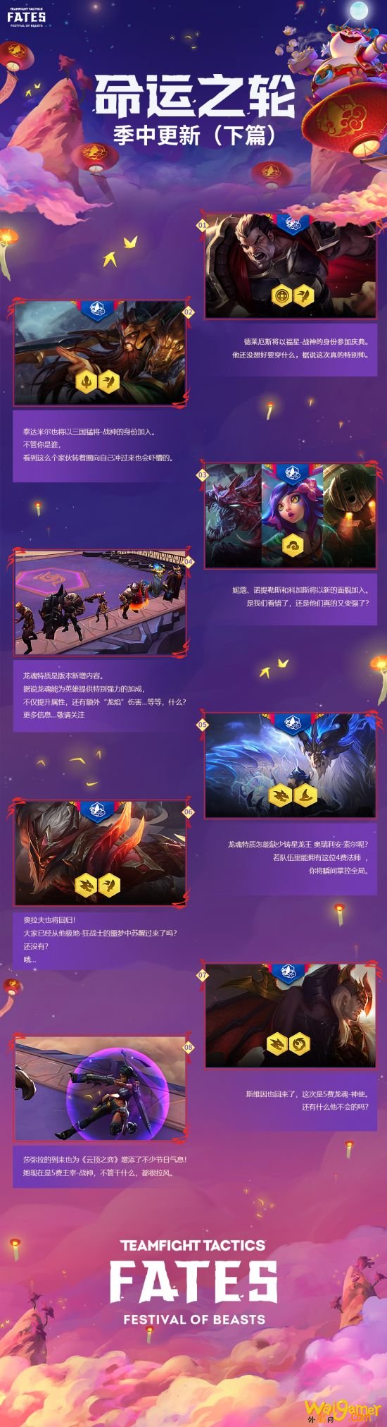云顶之弈命运之轮季中更新（上、下合集）