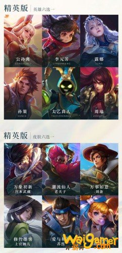 王者荣耀S22赛季荣耀战令皮肤推荐 S22战令六选一选什么