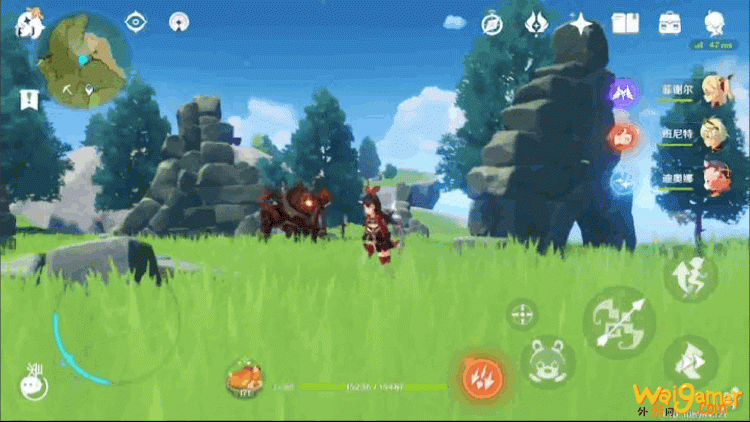 原神甘雨蓄力瞄准射击怎么用