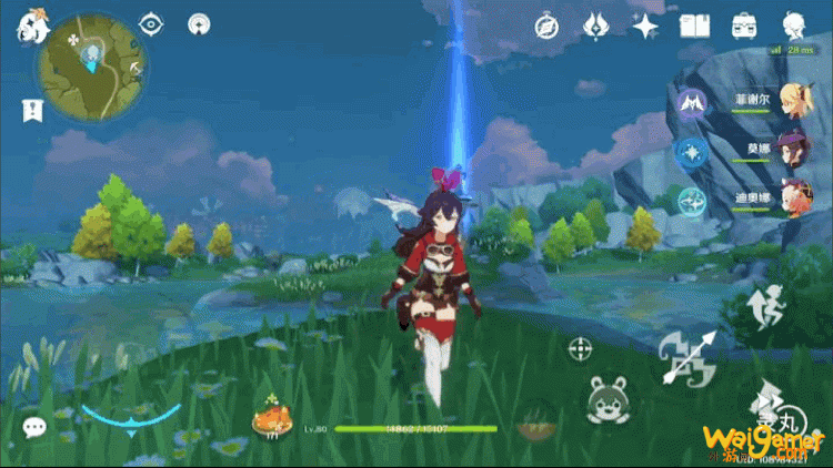 原神甘雨蓄力瞄准射击怎么用