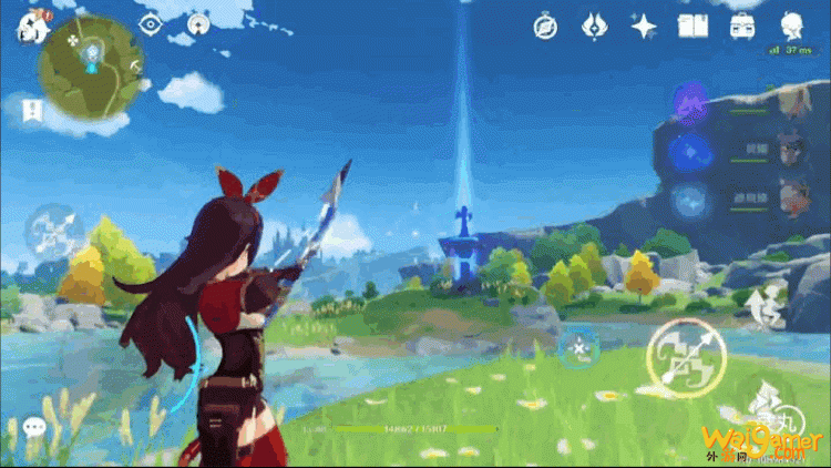 原神甘雨蓄力瞄准射击怎么用