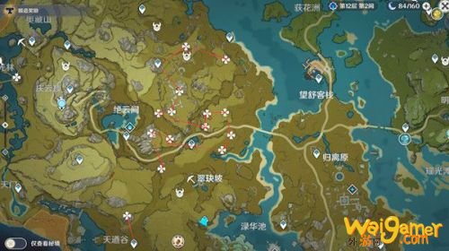 原神清心采集点大全 甘雨突破材料清心分布图&采集路线 原神清心采集点大全 甘雨突破材料清心分布图&采集路线