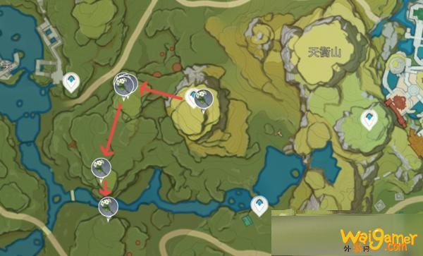 原神清心采集点 原神清心采集路线