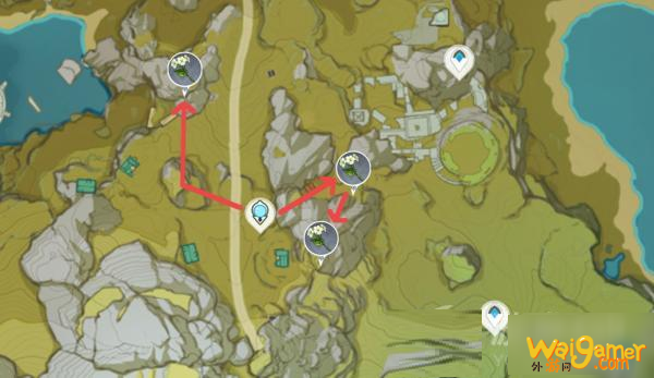 原神清心采集点 原神清心采集路线