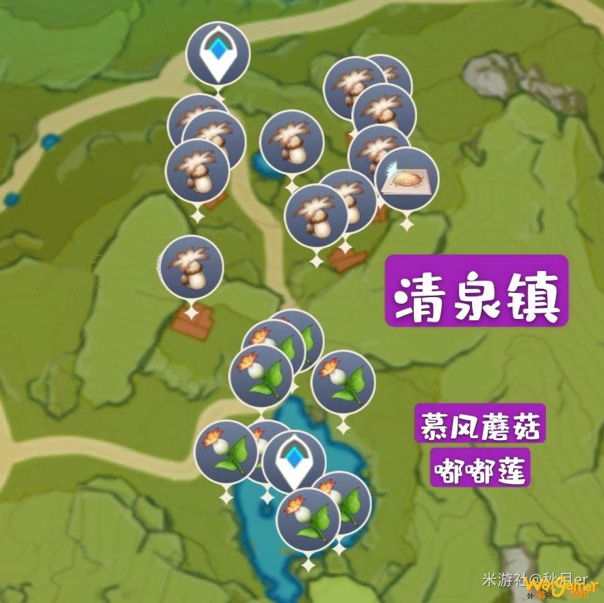 原神怎么快速采集100个蒙德特产