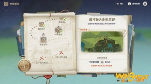 原神藏宝地8风龙废墟宝藏分布位置介绍