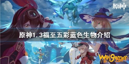 原神蓝色生物介绍 原神蓝色生物拍照方法