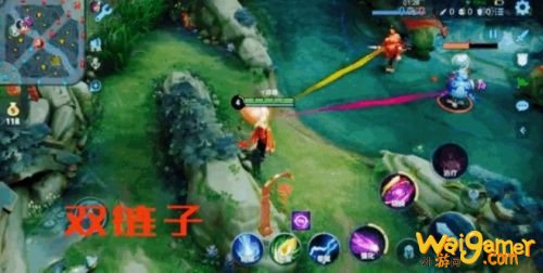 王者荣耀明世隐bug牵线：明世隐双线BUG，怎么牵两条线？