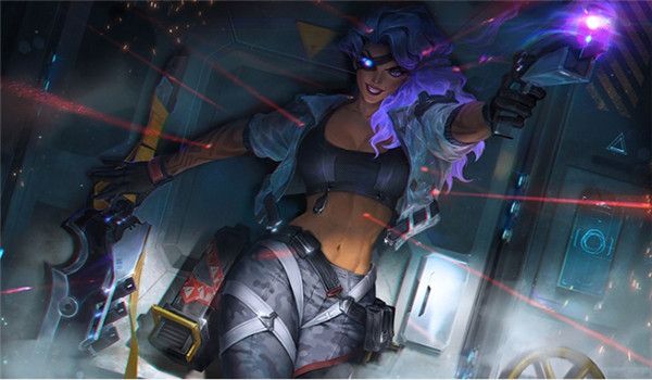 《英雄联盟》灵能特工莎弥拉皮肤特效展示