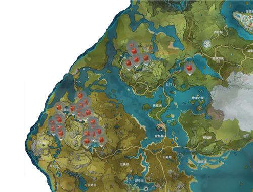 《原神》绝云椒椒分布图一览