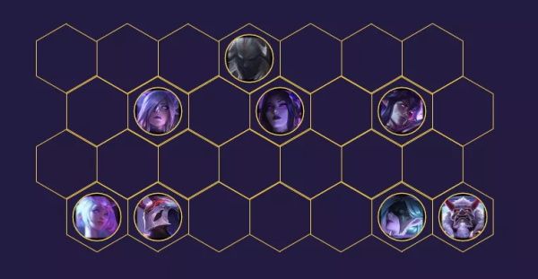 《云顶之弈》夜幽锐雯阵容装备运营思路