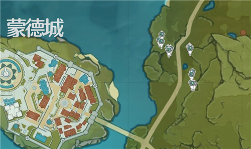 《原神》小灯草地图位置一览