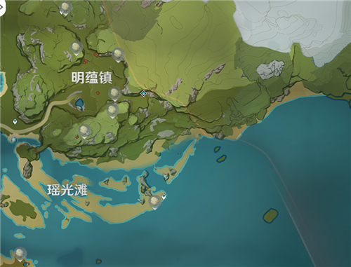 《原神》鸟蛋位置分布图