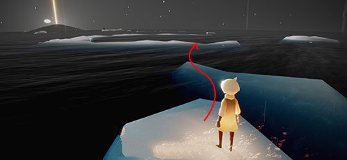 《光遇》预言季湖水的试炼通关路线图解