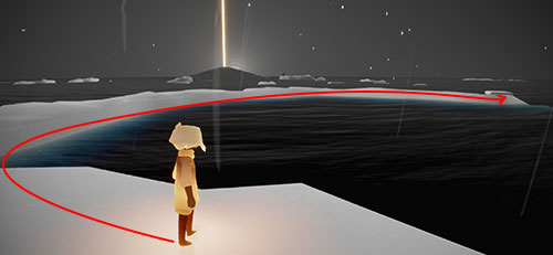 《光遇》预言季湖水的试炼通关路线图解