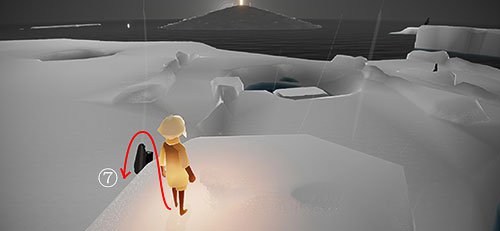 《光遇》预言季湖水的试炼通关路线图解