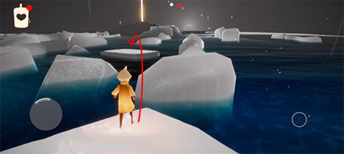 《光遇》预言季湖水的试炼通关路线图解