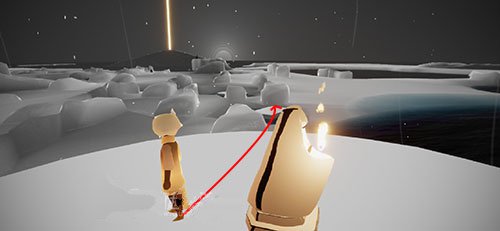 《光遇》预言季湖水的试炼通关路线图解