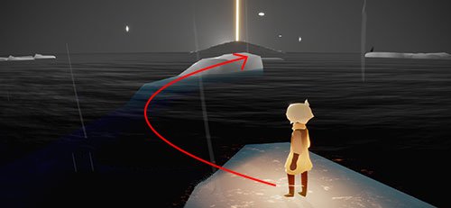 《光遇》预言季湖水的试炼通关路线图解