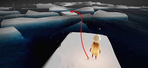 《光遇》预言季湖水的试炼通关路线图解