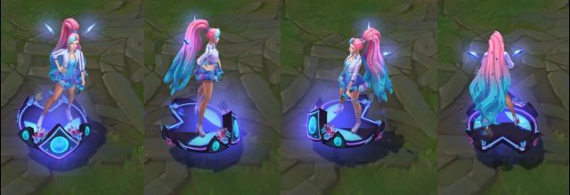 《英雄联盟》K/DAALLOUT萨勒芬妮皮肤特效介绍