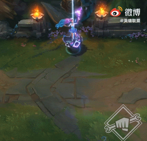 《英雄联盟》K/DAALLOUT萨勒芬妮皮肤特效介绍