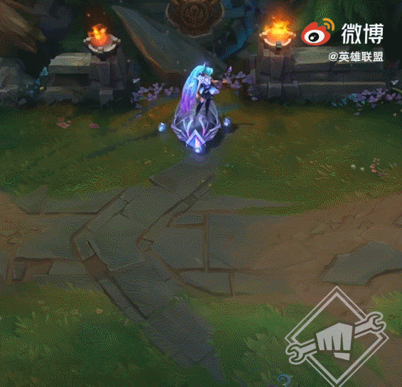 《英雄联盟》K/DAALLOUT萨勒芬妮皮肤特效介绍