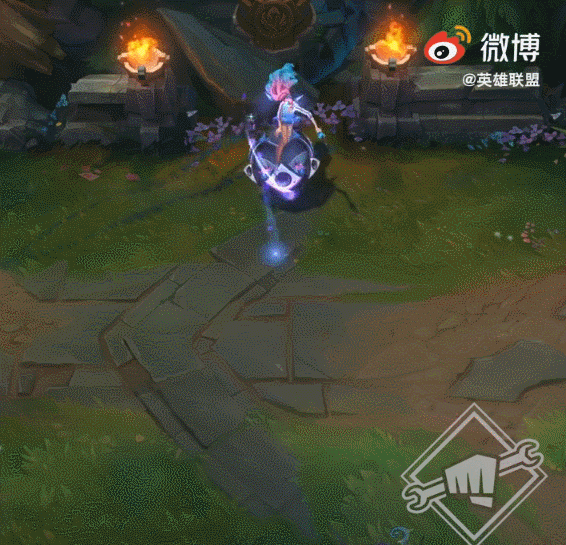 《英雄联盟》K/DAALLOUT萨勒芬妮皮肤特效介绍