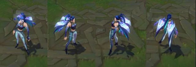 《英雄联盟》K/DAALLOUT卡莎特效展示