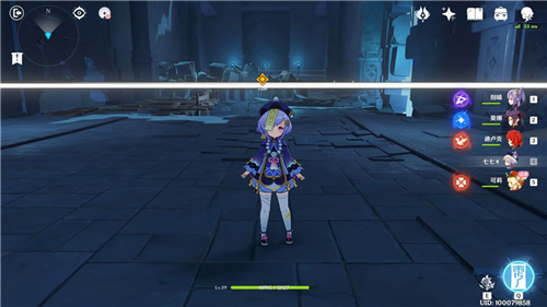 《原神》可莉和七七身高对比