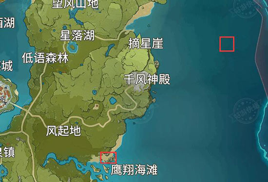 《原神》采集螃蟹位置分布点