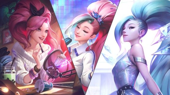 《英雄联盟》KDAALLOUT萨勒芬妮皮肤特效展示