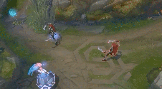 《英雄联盟》KDAALLOUT萨勒芬妮皮肤特效展示