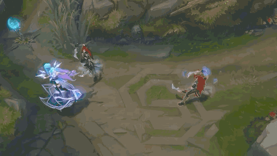 《英雄联盟》KDAALLOUT萨勒芬妮皮肤特效展示