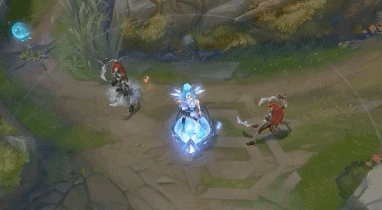 《英雄联盟》KDAALLOUT萨勒芬妮皮肤特效展示