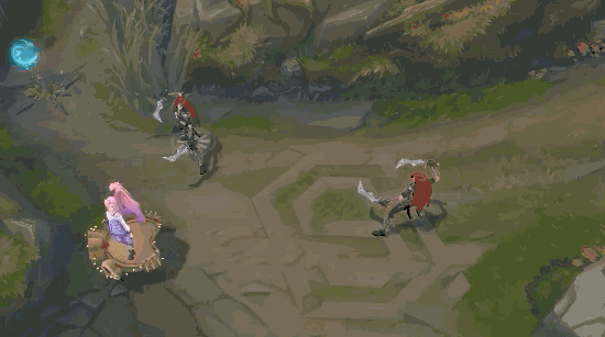 《英雄联盟》KDAALLOUT萨勒芬妮皮肤特效展示