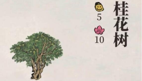 《江南百景图》桂花树作用及背景一览